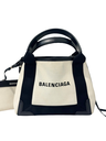 Balenciaga cabas tote mini(White/Bk)
