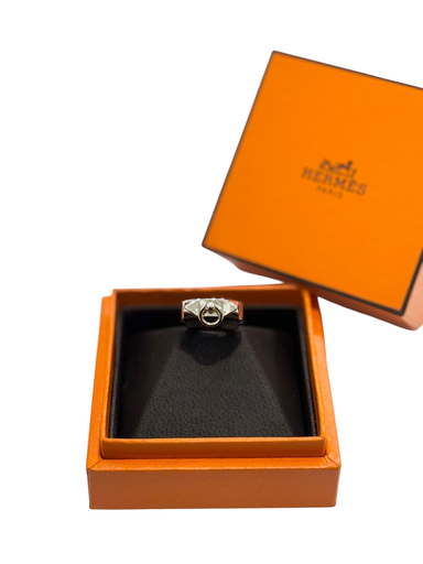 [#20AK144250] Hermes Collier de Sian Ring (size 48)
